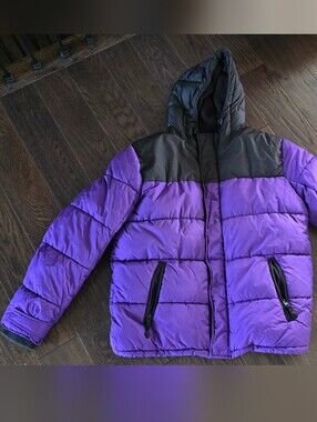American Eagle Outfitters Mens Puffer Jacket with Hood